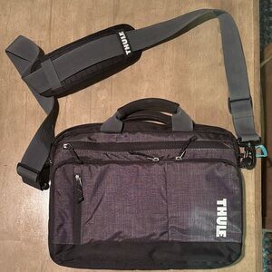 Thule Black and Gray Laptop Messenger Bag